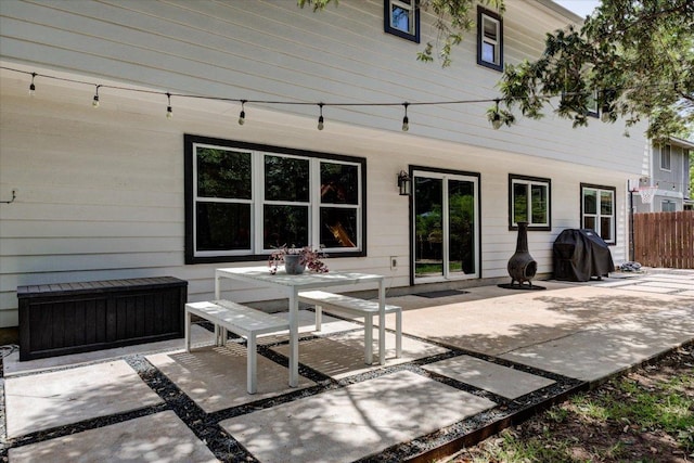 6018 Abilene Trl, Austin, TX 78749 - view of patio with fence