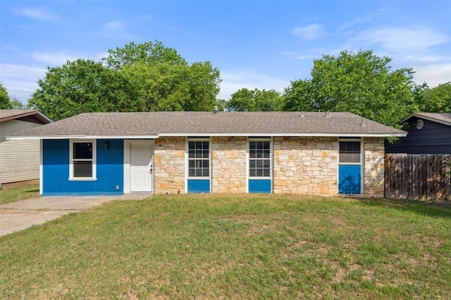 7000 Carwill Dr, Austin, TX 78724 - view of front of property with stone siding and roof with shingles