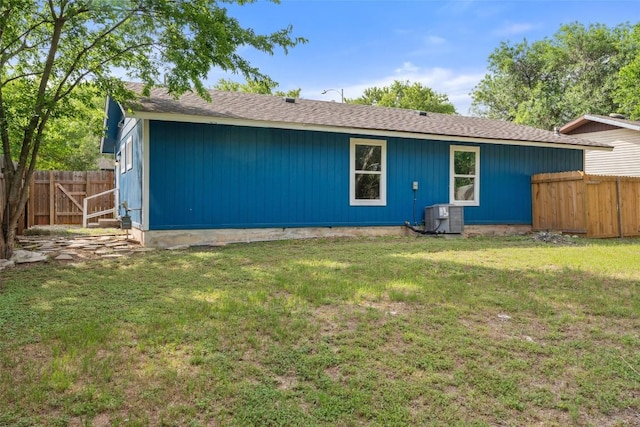 7000 Carwill Dr, Austin, TX 78724 - rear view of house featuring central AC