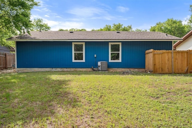 7000 Carwill Dr, Austin, TX 78724 - rear view of house featuring central air condition unit