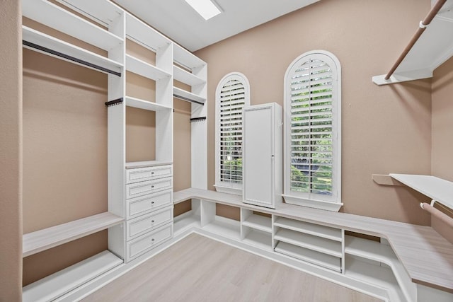 206 Lido St, Austin, TX 78734 - spacious closet featuring wood finished floors