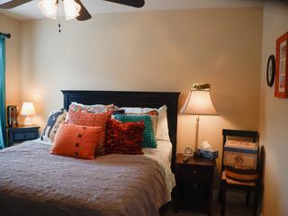 834 Salado Creek Ln, Georgetown, TX 78633 - bedroom with ceiling fan