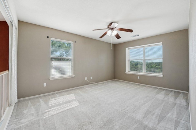 14104 Ballycastle Trl, Austin, TX 78717 - carpeted empty room featuring ceiling fan and baseboards