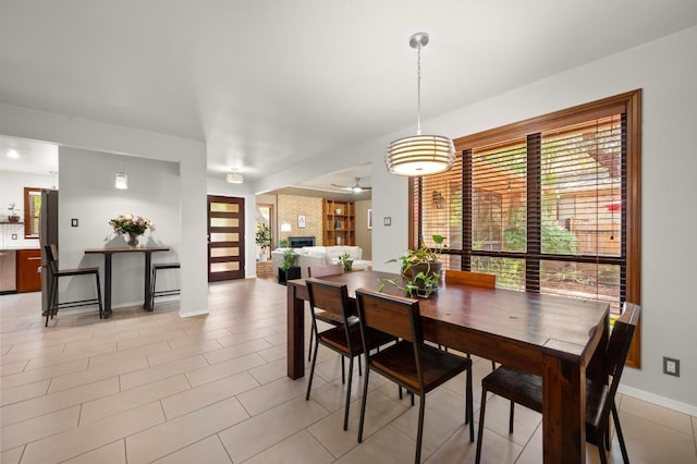 7303 Carlwood Dr, Austin, TX 78759 - dining area featuring plenty of natural light and baseboards