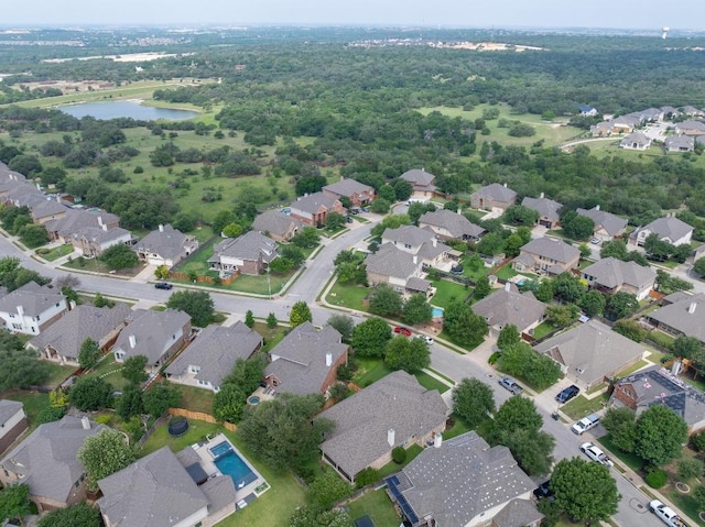 313 Monahans Dr, Georgetown, TX 78628 - view of property location with nearby suburban area and a nearby body of water