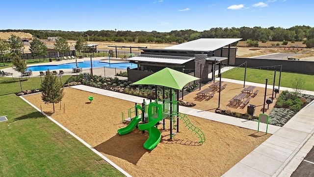 217 Deserti Rd, Leander, TX 78641 - communal playground with a community pool