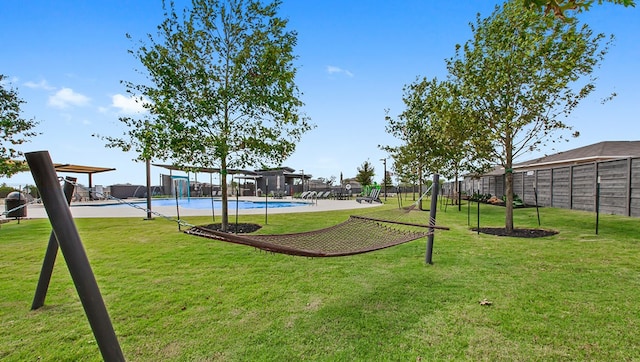 217 Deserti Rd, Leander, TX 78641 - view of home's community with a swimming pool