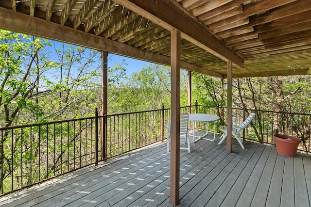 909 Redbud Trl, West Lake Hills, TX 78746 - view of wooden terrace