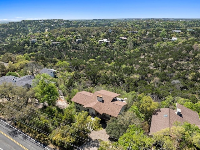 909 Redbud Trl, West Lake Hills, TX 78746 - bird's eye view
