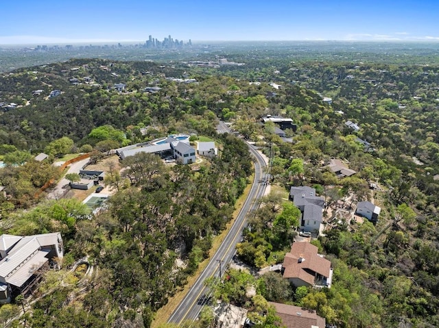 909 Redbud Trl, West Lake Hills, TX 78746 - aerial view of property and surrounding area