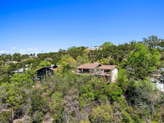 909 Redbud Trl, West Lake Hills, TX 78746 - aerial view of property and surrounding area
