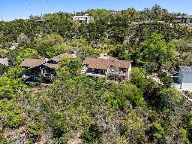 909 Redbud Trl, West Lake Hills, TX 78746 - bird's eye view