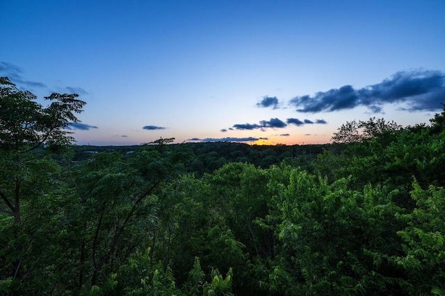 909 Redbud Trl, West Lake Hills, TX 78746 - view of mountain background featuring a heavily wooded area