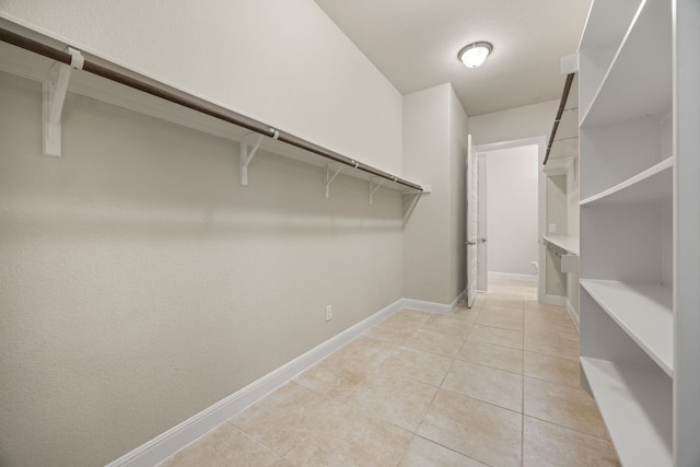 2761 Fishing Hole Cv, Leander, TX 78641 - spacious closet with light tile patterned flooring