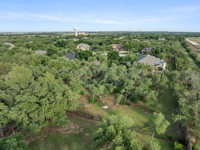 2761 Fishing Hole Cv, Leander, TX 78641 - aerial overview of property's location featuring a forest