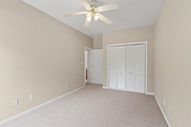 920 Barton Creek Dr, Dripping Springs, TX 78620 - unfurnished bedroom featuring carpet, a closet, baseboards, and a ceiling fan