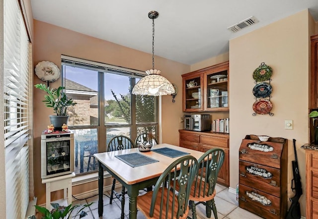 217 Fox Xing, Burnet, TX 78611 - dining space with light tile patterned floors