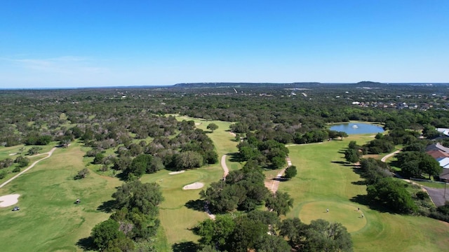 217 Fox Xing, Burnet, TX 78611 - aerial view of property's location with a golf club and a nearby body of water