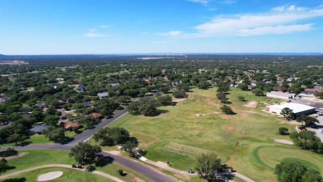217 Fox Xing, Burnet, TX 78611 - bird's eye view of a local golf course