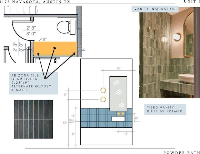 1175 Navasota St Unit 1, Austin, TX 78702 - property floor plan