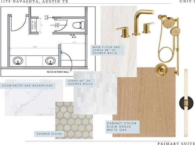 1175 Navasota St Unit 1, Austin, TX 78702 - floor plan / room layout