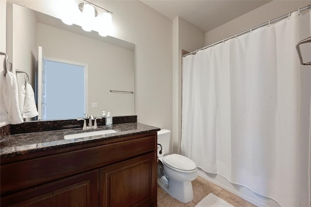 8716 Mina Dr, Austin, TX 78747 - bathroom with tile patterned flooring and vanity