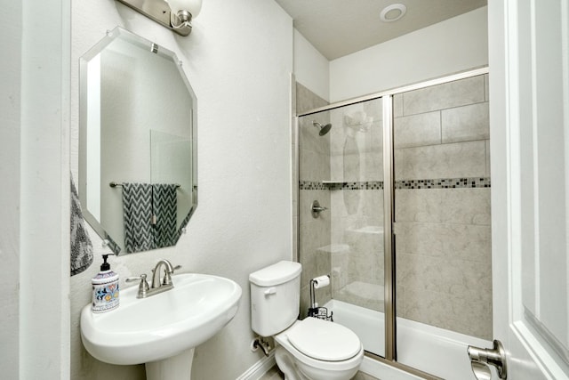 2909 Saint Paul Rivera, Round Rock, TX 78665 - full bath with a sink and a shower stall