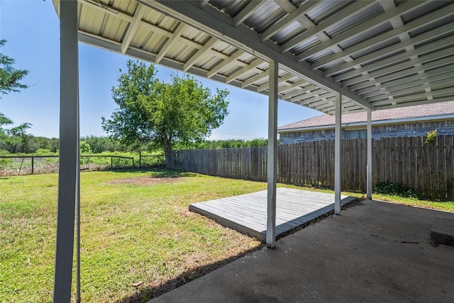140 Shenandoah Trl, Elgin, TX 78621 - view of yard with a patio area
