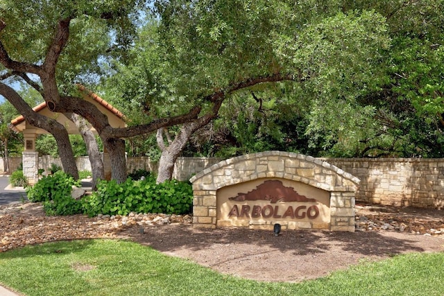 106 Sendera Bonita, Austin, TX 78734 - view of community / neighborhood sign