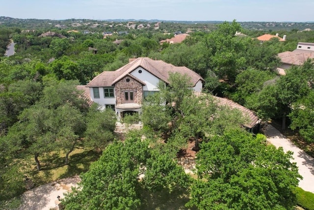 106 Sendera Bonita, Austin, TX 78734 - view from above of property