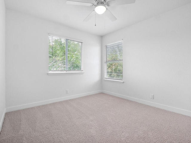 109 Orange Tree Ln, Georgetown, TX 78626 - unfurnished room with healthy amount of natural light, baseboards, and light carpet