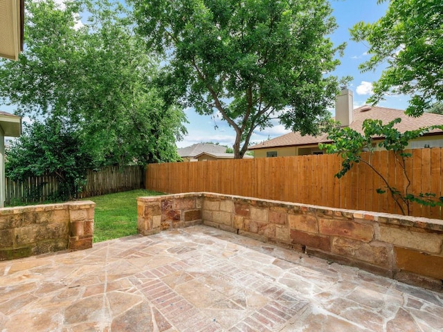 109 Orange Tree Ln, Georgetown, TX 78626 - view of patio / terrace with a fenced backyard