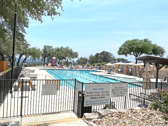9604 Big View Dr, Austin, TX 78730 - community pool with a patio