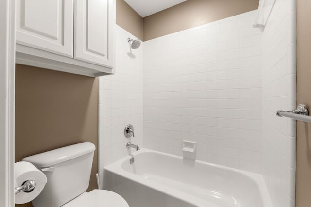 9604 Big View Dr, Austin, TX 78730 - bathroom with bathing tub / shower combination and toilet