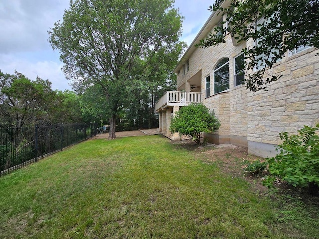 9604 Big View Dr, Austin, TX 78730 - view of yard