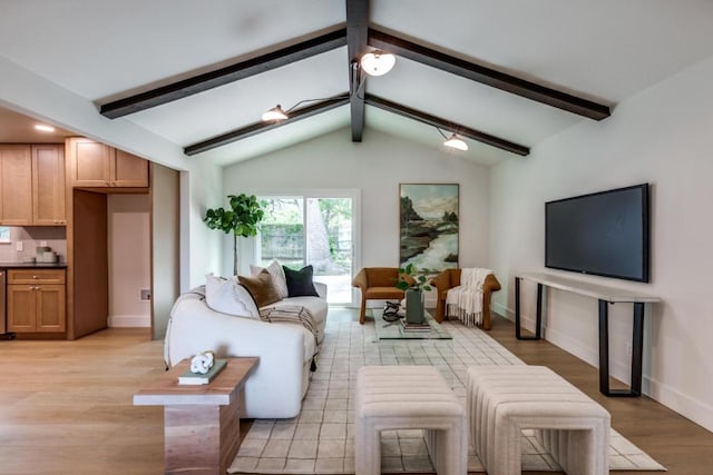 5711 Wellington Dr, Austin, TX 78723 - living area with light wood-style flooring and baseboards