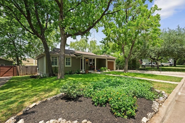 3214 Funston St, Austin, TX 78703 - single story home featuring a garage