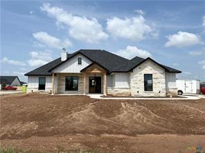 5501 Hollow Loop, Salado, TX 76571 - view of front of property featuring a chimney