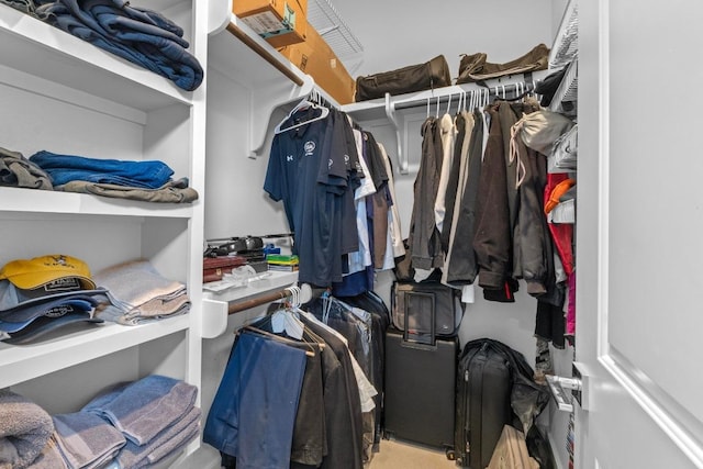 4801 Louis Ave Unit 1, Austin, TX 78721 - view of walk in closet