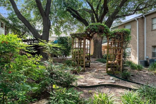 2104 Cullen Ave Unit 223, Austin, TX 78757 - view of yard featuring central AC unit