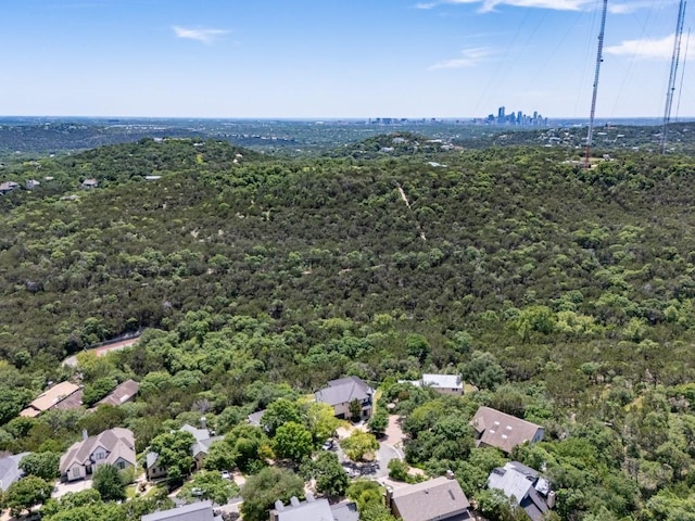 3401 Day Star Cv, Austin, TX 78746 - drone / aerial view of a heavily wooded area