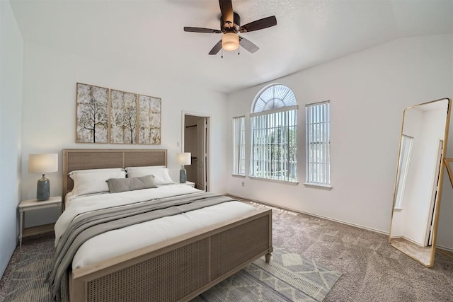 4712 Ramies Run, Austin, TX 78749 - carpeted bedroom featuring a ceiling fan