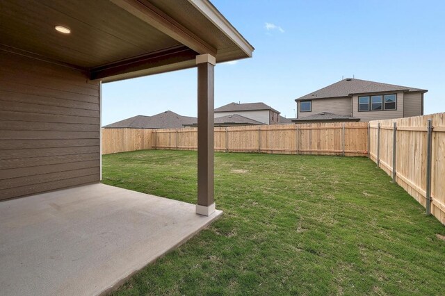 4923 Mozzafiato Ln, Round Rock, TX 78665 - view of yard with a patio area