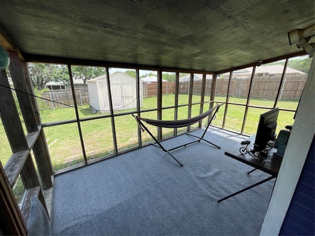 907 Vernon Dr, Copperas Cove, TX 76522 - view of unfurnished sunroom