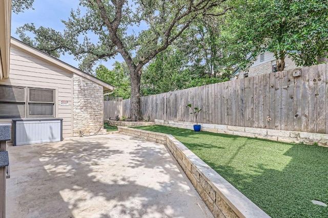 9518 Topridge Dr Unit 7, Austin, TX 78750 - fenced backyard featuring a patio area
