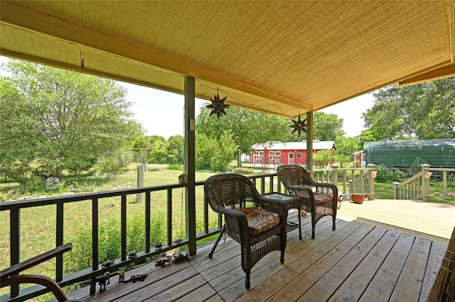 10908 Slaughter Creek Dr, Austin, TX 78748 - wooden terrace with a yard