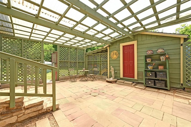 10908 Slaughter Creek Dr, Austin, TX 78748 - view of patio featuring a pergola