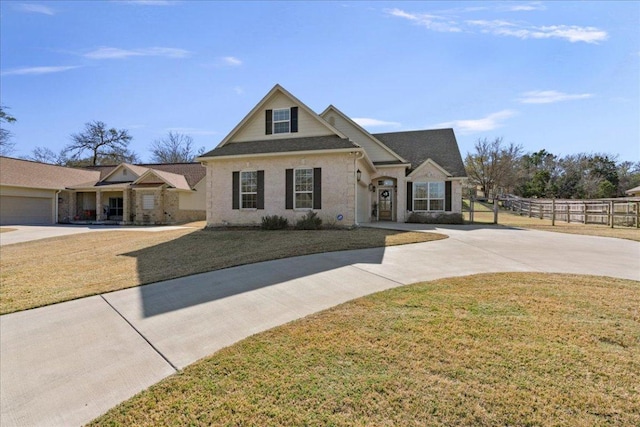 1409 Old Mill Rd, Salado, TX 76571 - view of front facade with curved driveway