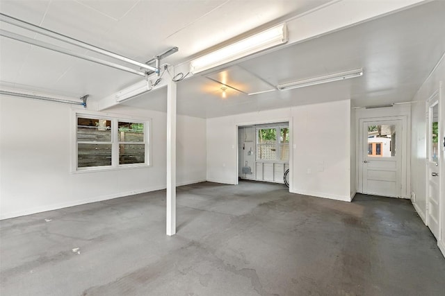 1254 S Church St, Georgetown, TX 78626 - garage featuring baseboards