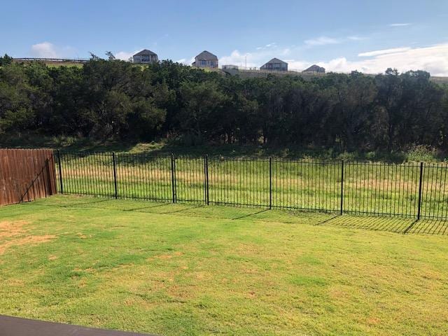 22617 Agave Grove Dr, Lago Vista, TX 78645 - view of yard